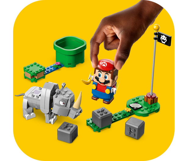 LEGO Super Mario 71420 Nosorożec Rambi - zestaw rozszerzający - 1159380 - zdjęcie 8